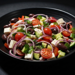 Greek Salad with Avocado